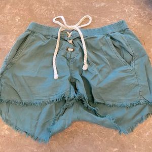 aerie tie shorts